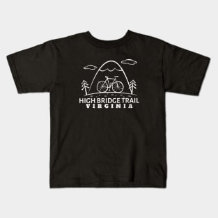 High Bridge Trail, Virginia Kids T-Shirt